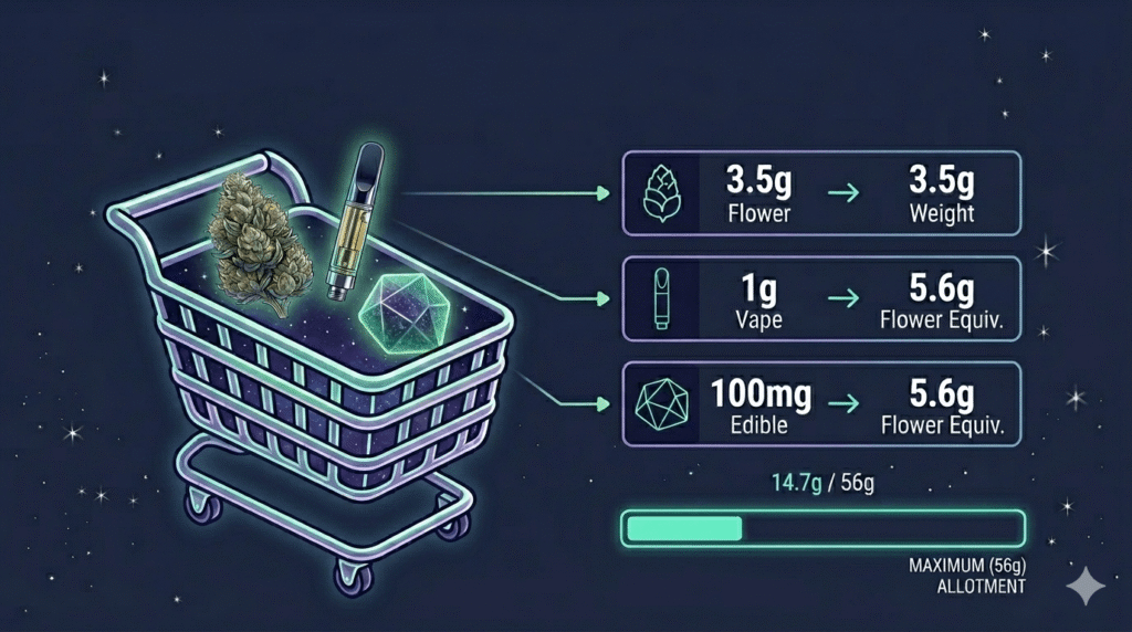 breakdown of flower equivalency limit